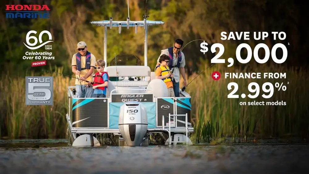 Honda Marine - Set Sail with Power – and Big Savings!
