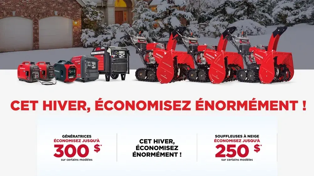 Cet hiver, économisez énormément!