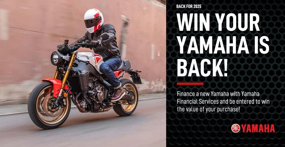 WIN YOUR YAMAHA IS BACK!