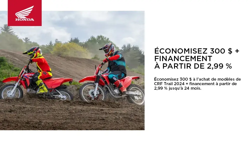 Honda – CRF Trail 2024 – Offre 2025