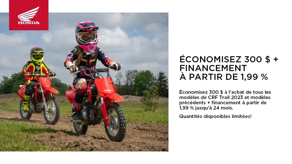 Honda – CRF Trail 2023 – Offre 2025