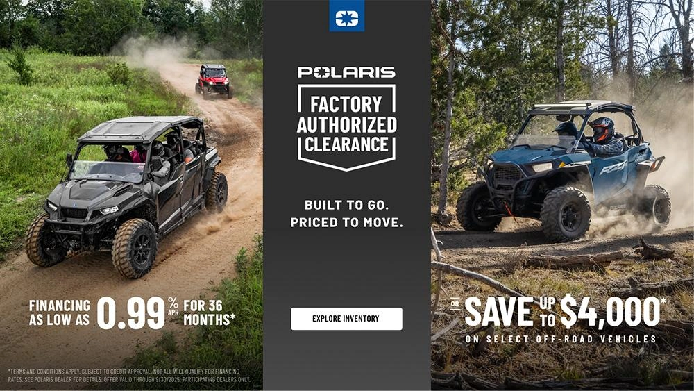 Factory Authorized Clearance Sales Event alt
