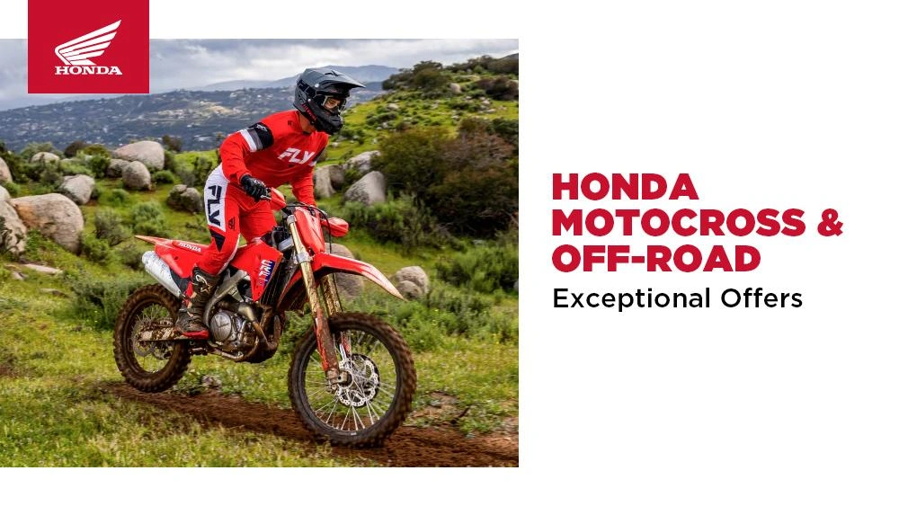 Honda Motocross / Off-Road – Exceptional Offers alt