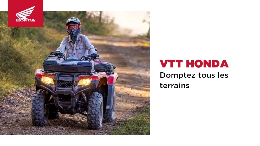 VTT Honda – Domptez tous les terrains alt