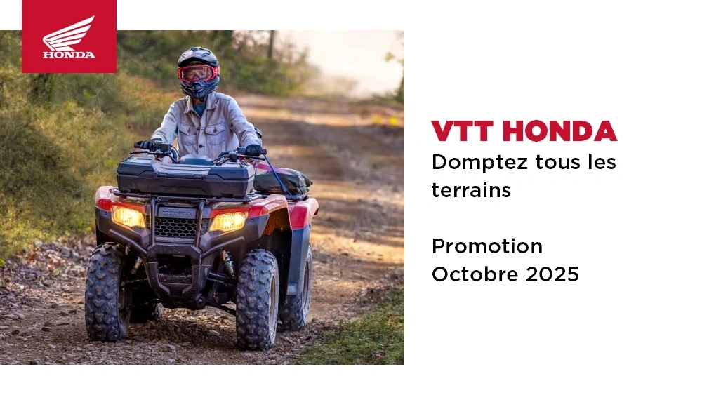 VTT Honda – Domptez tous les terrains alt