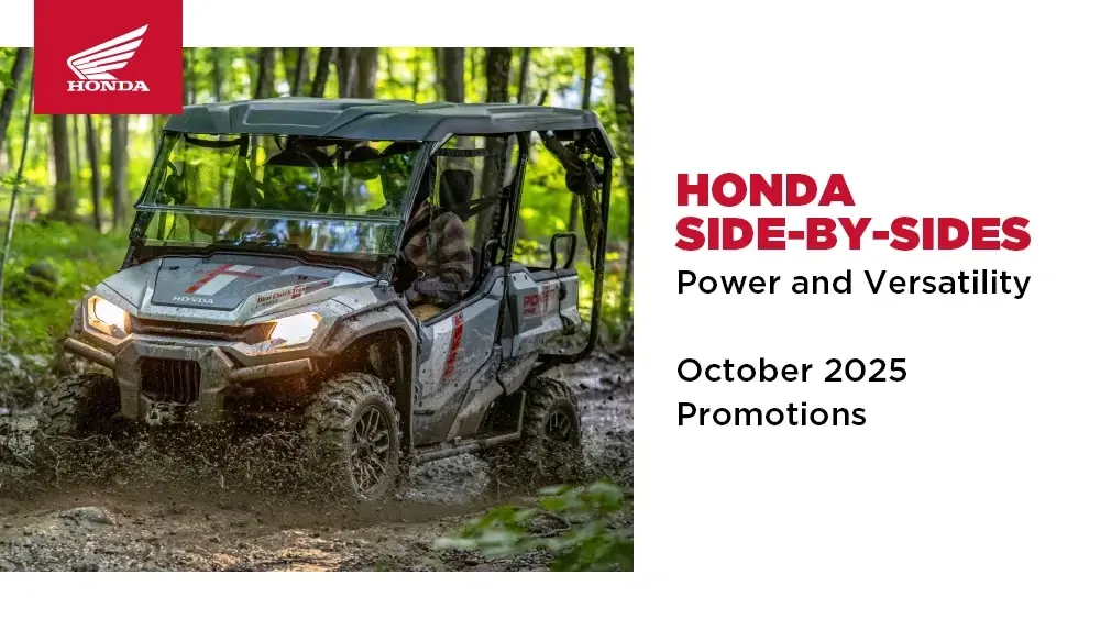 Honda Side-by-Sides – Power and Versatility