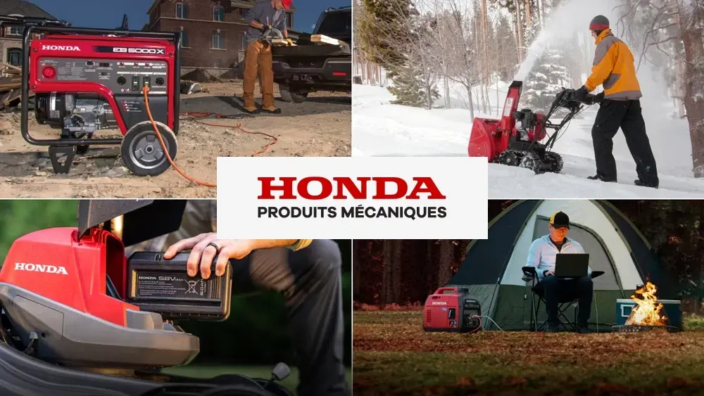 Offres spéciales Produits Mécaniques Honda