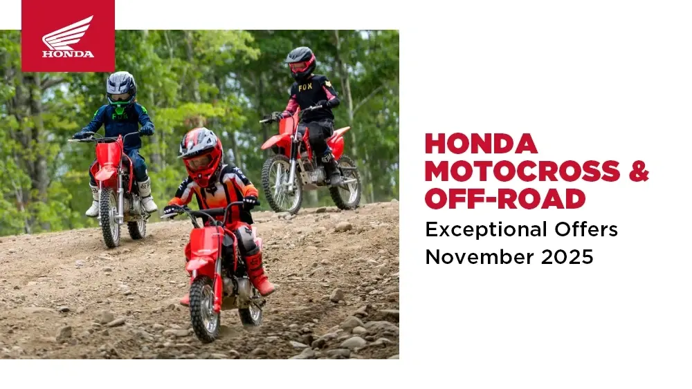 Honda Motocross / Off-Road – Exceptional Offers
