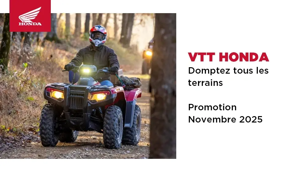 VTT Honda – Domptez tous les terrains
