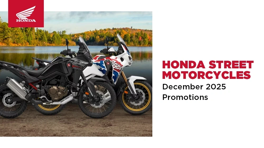 Honda Street Motorcycles – December 2025 Promotions alt