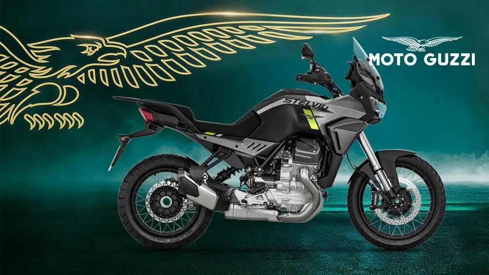 PASSEZ VOS JOURNÉES AVEC UNE NOUVELLE MOTO GUZZI STELVIO ET ÉCONOMISEZ JUSQU'À 1500 $ DE CRÉDIT PERFORMANCE!