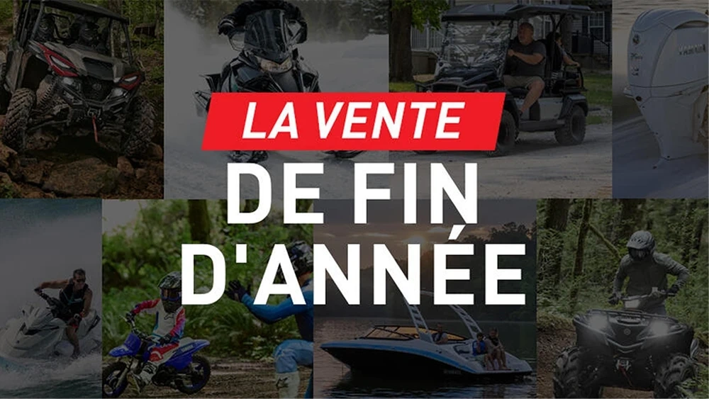 La vente de fin d'année Yamaha - Motocyclettes alt
