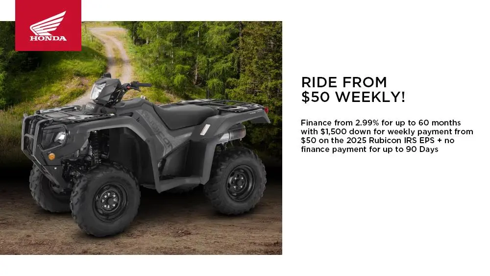 Honda – 2025 ATV Models – 2025 Offer