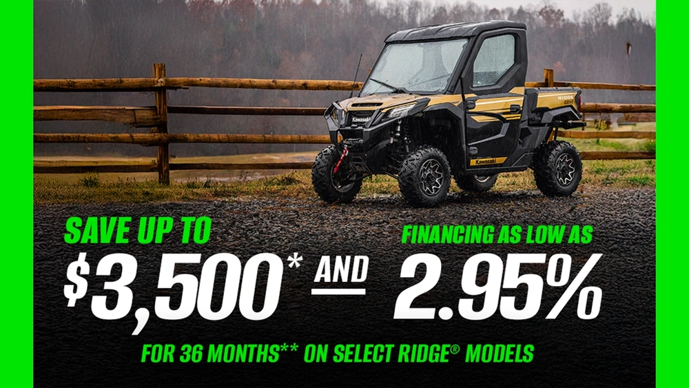 Good Times Start with Great Deals - RIDGE® Side-by-Sides alt