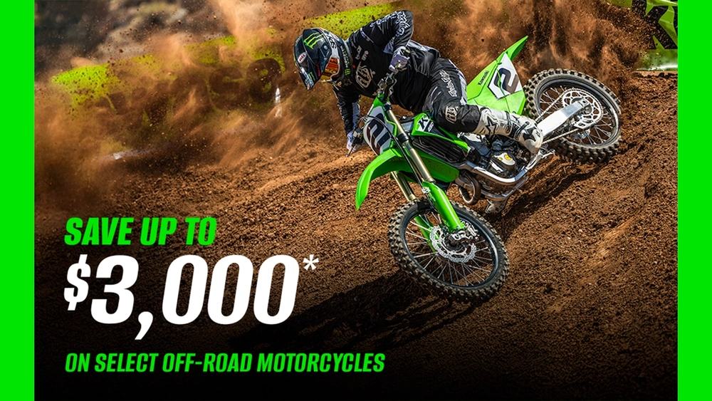 Good Times Start with Great Deals - Off-Road Motorcycles alt