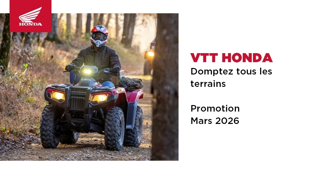 VTT Honda – Domptez tous les terrains alt