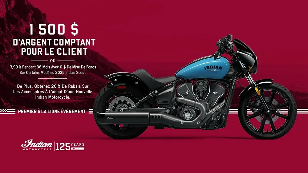 MY25 Scout Family Paiement comptant ou financement