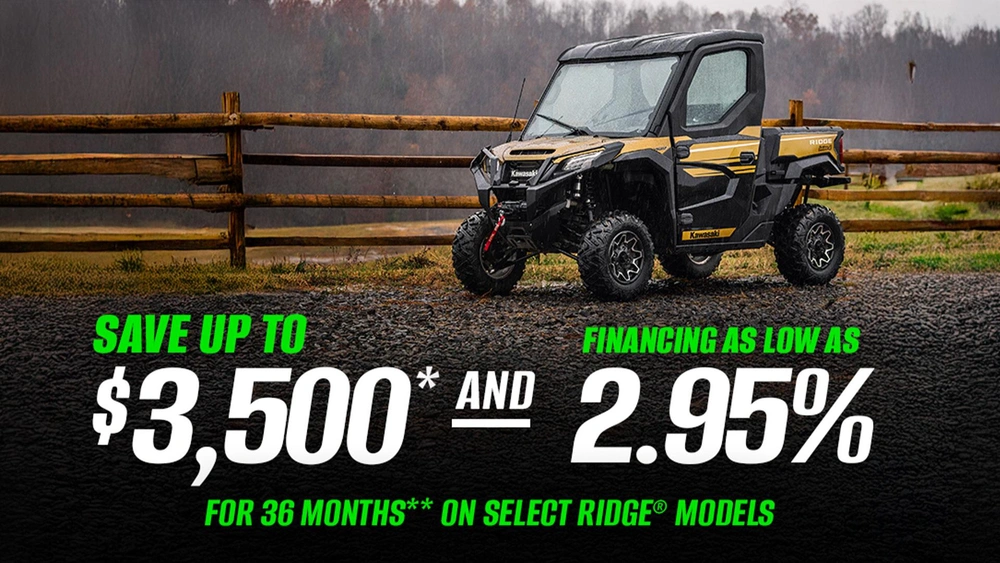 Good Times Start with Great Deals - RIDGE® Side-by-Sides alt