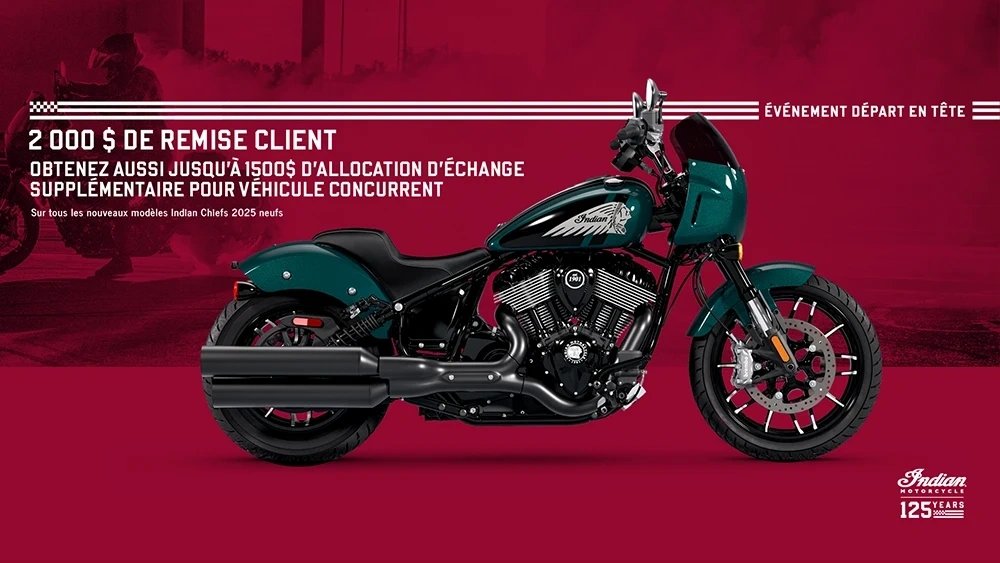 Chief MY25 : paiement comptant ou financement alt