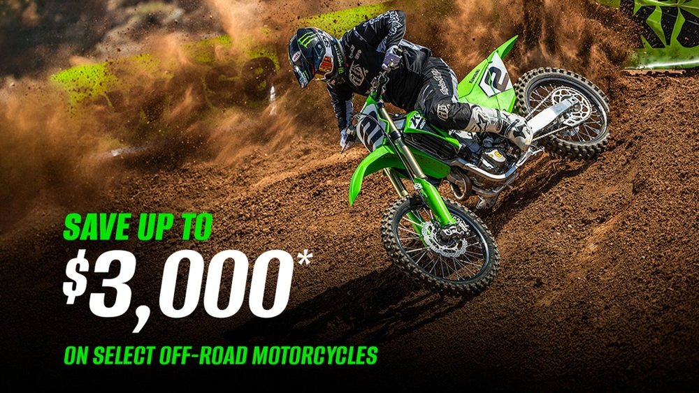 Good Times Start with Great Deals - Off-Road Motorcycles alt