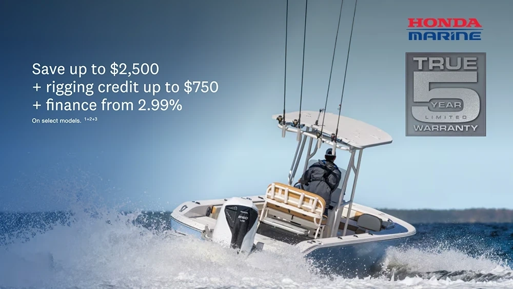 Honda Marine - Set Sail with Power – and Big Savings! alt