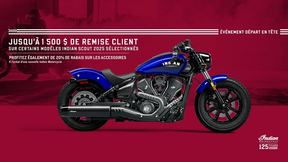 Offres spéciales et solutions de financement pour la gamme Scout MY25 alt