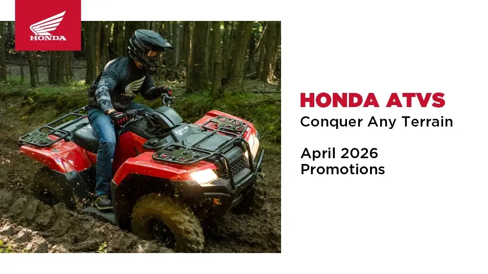 Honda ATVs – Conquer Any Terrain