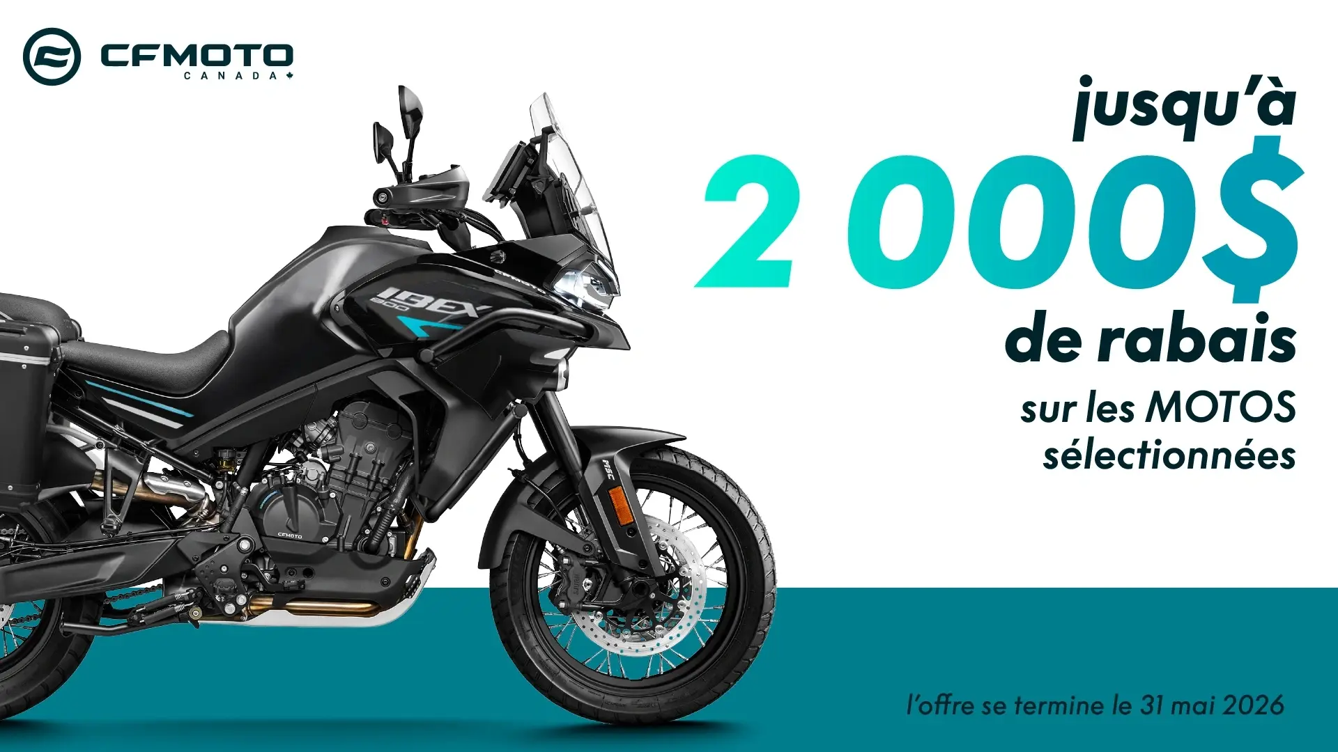 PROMOTIONS SUR LES MOTOS