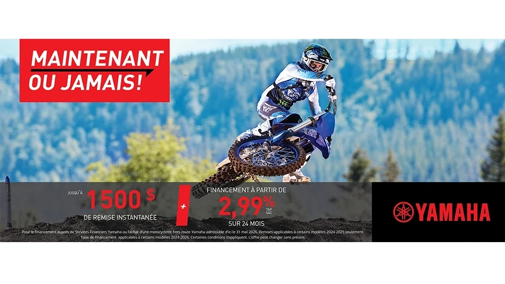 Motocyclettes hors route – Maintenant ou jamais alt