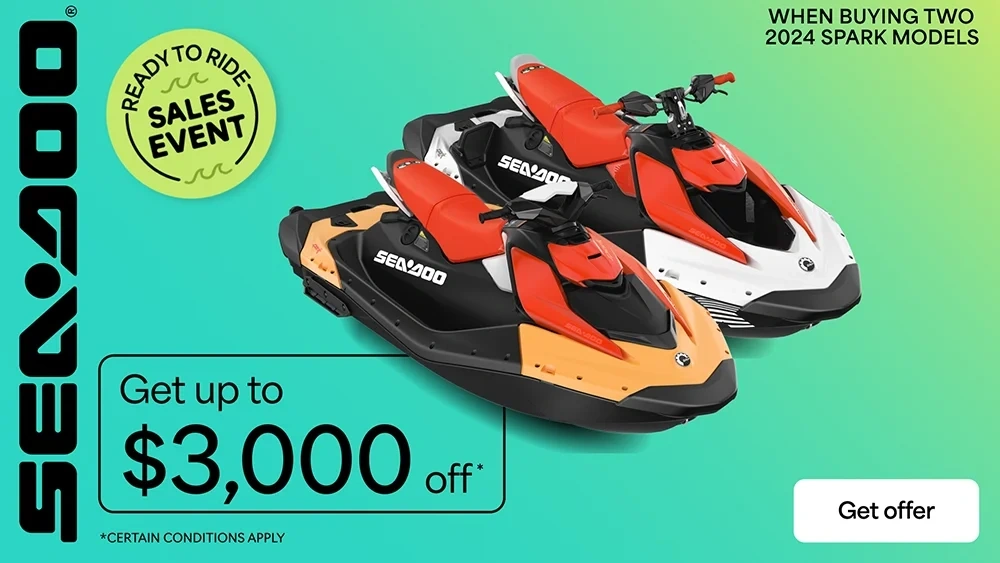 Get $3,000 off when buying two 2024 Spark models alt