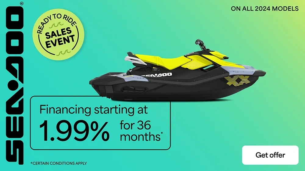 Financing starting at 1.99% for 36 months on all 2024 PWC models alt