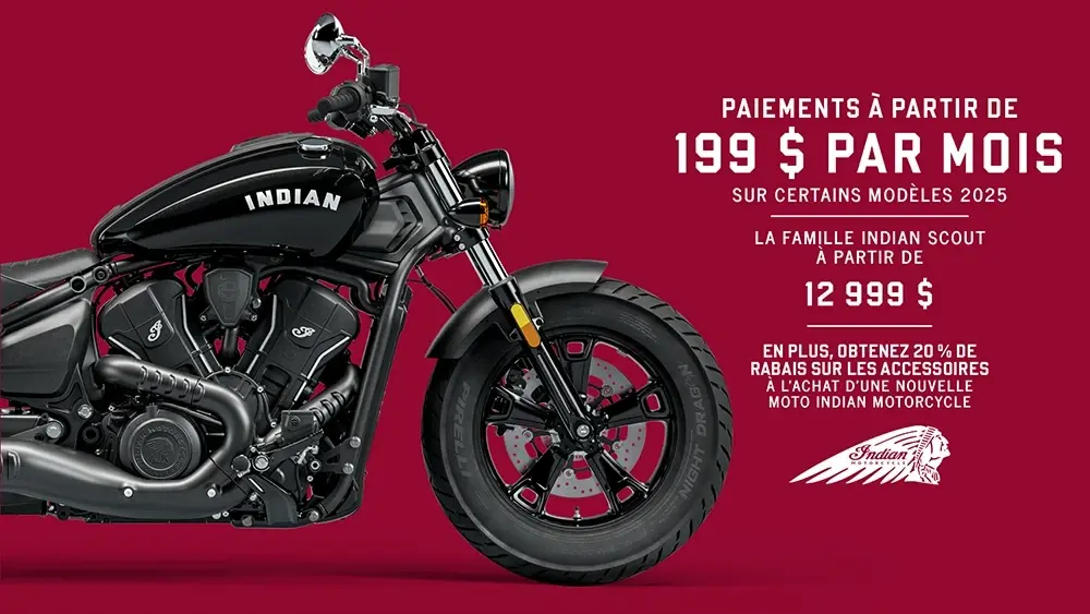 Paiements sur les Scout Sixty 2025