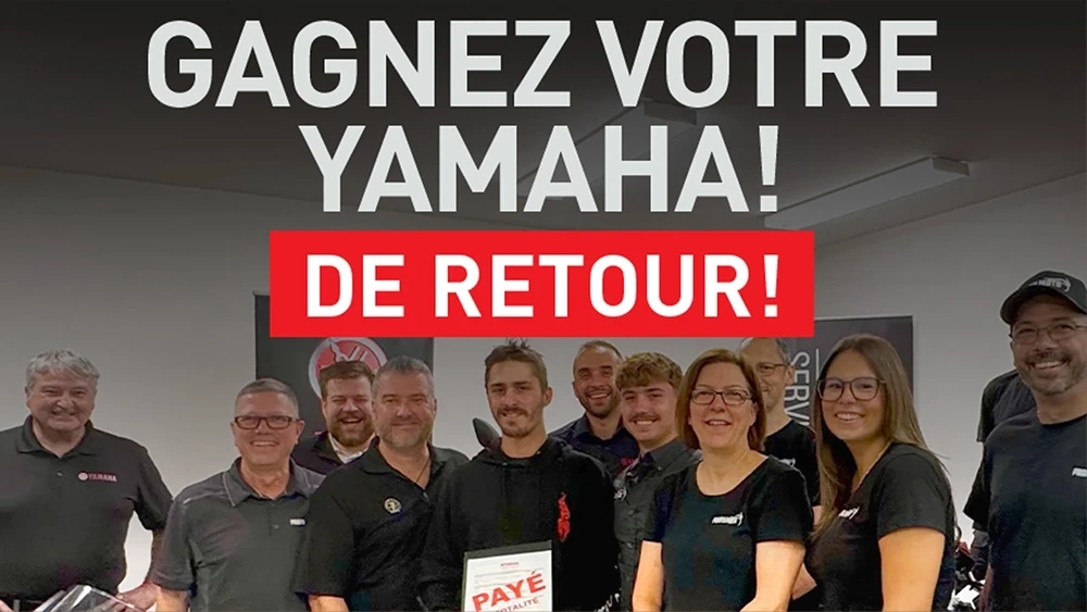 GAGNEZ VOTRE YAMAHA ! alt