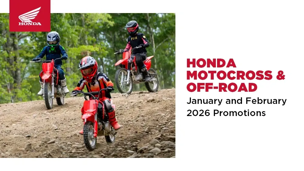 Honda Motocross / Off-Road – Exceptional Offers