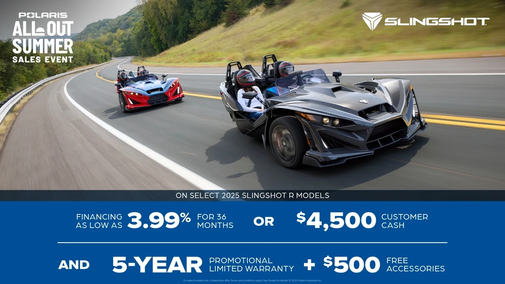 All Out Summer - 2025 Slingshot R Models alt