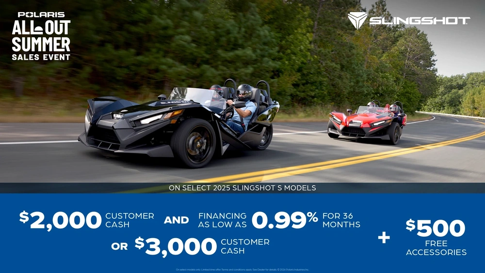 All Out Summer - 2025 Slingshot S Models alt