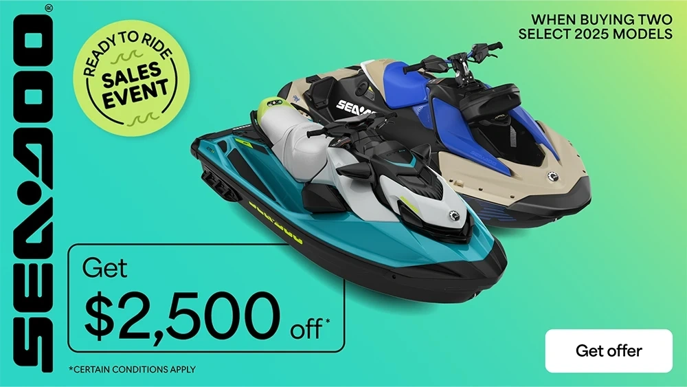 Get $2,500 off when buying two select 2025 models alt