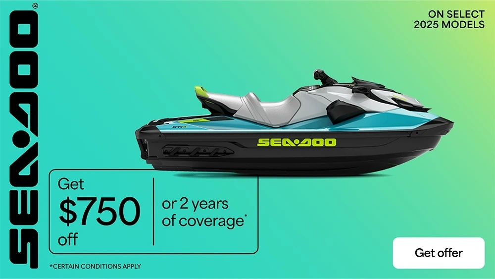Get $750 off or 2 years of coverage on select 2025 models alt