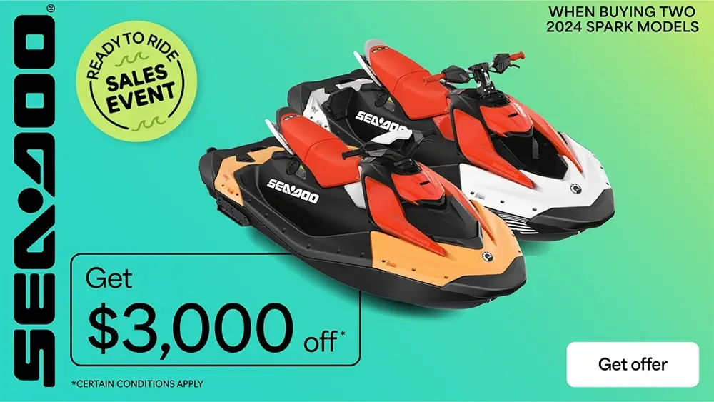 Get $3,000 off when buying two 2024 Spark models