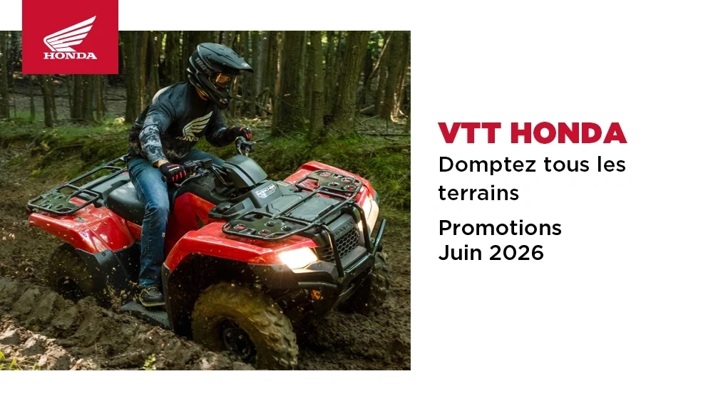 VTT Honda – Domptez tous les terrains alt