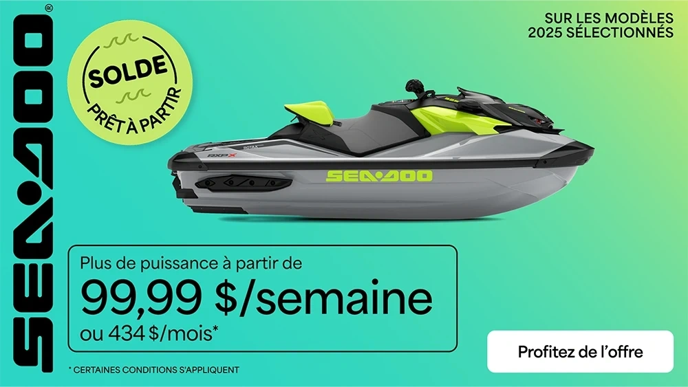 Plus de puissance et de technologie à partir de 99.99$/semaine ou 434$/mois valide sur les modèles 2025 sélectionnés alt