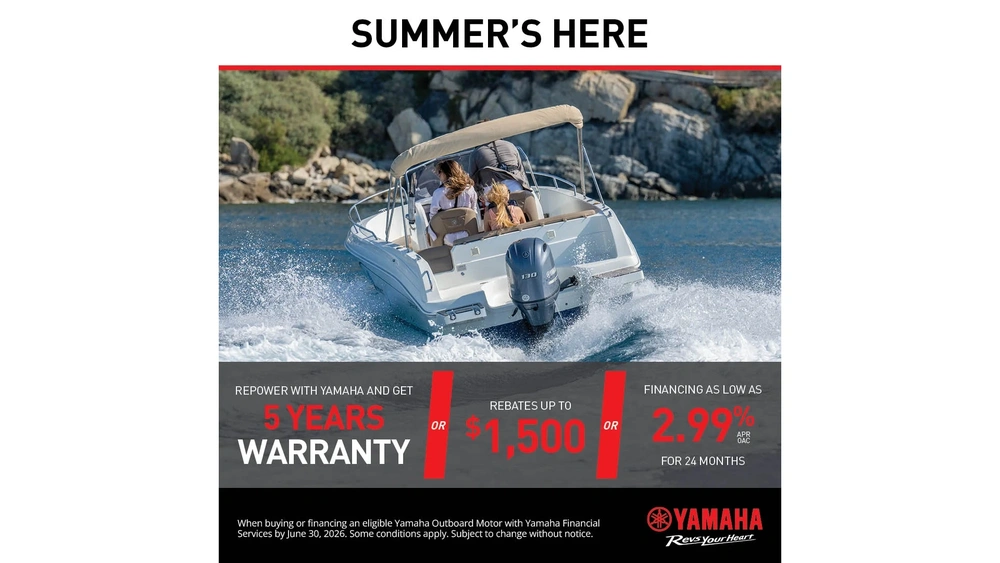 Summer's Here Sales Event - Outboard Motors alt