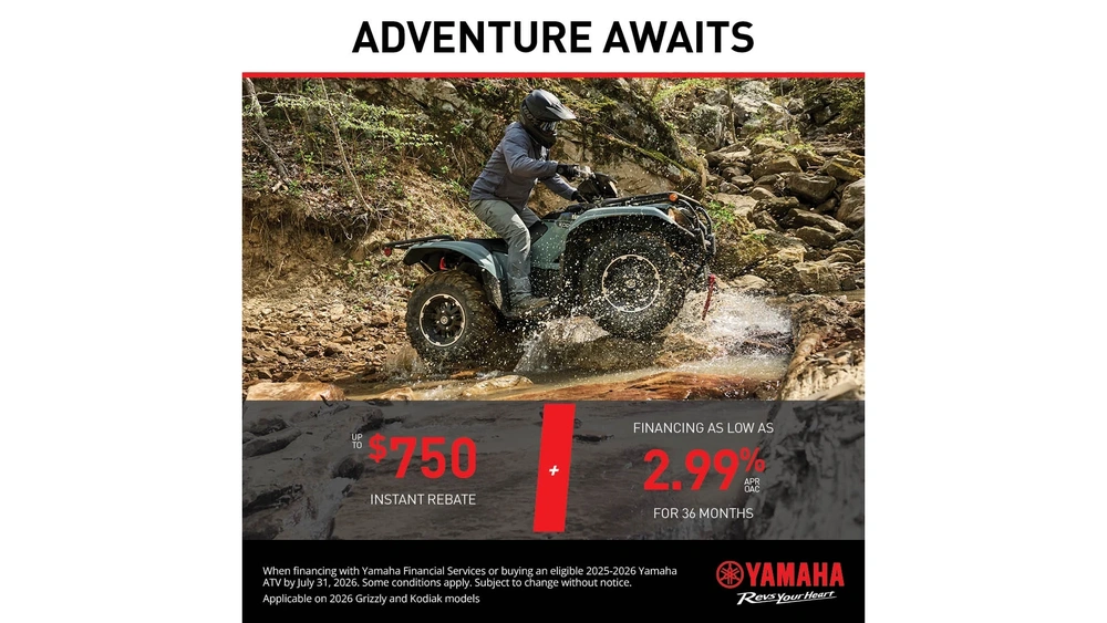 Adventure Awaits Sales Event - ATV alt