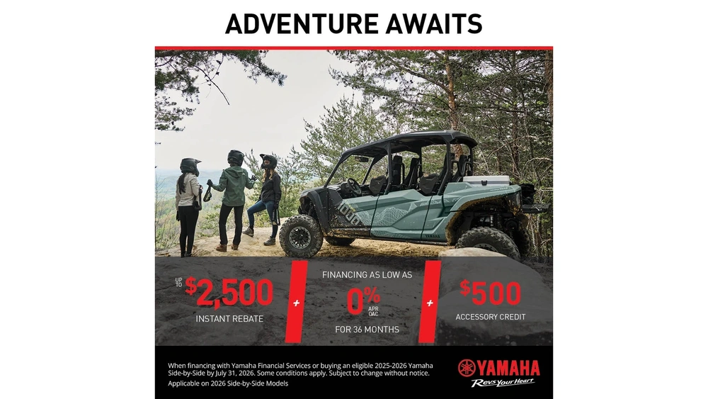 Adventure Awaits Sales Event - Side-by-sides alt