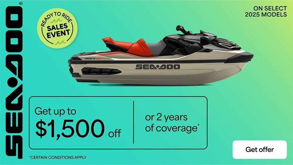 Get up to $1,500 off or 2 years of coverage on 2025 PWC models alt