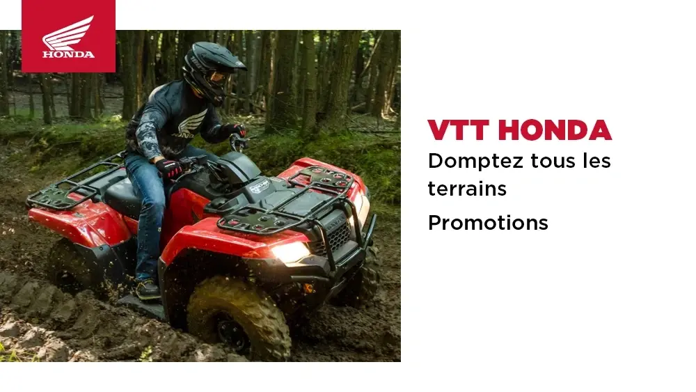VTT Honda – Domptez tous les terrains
