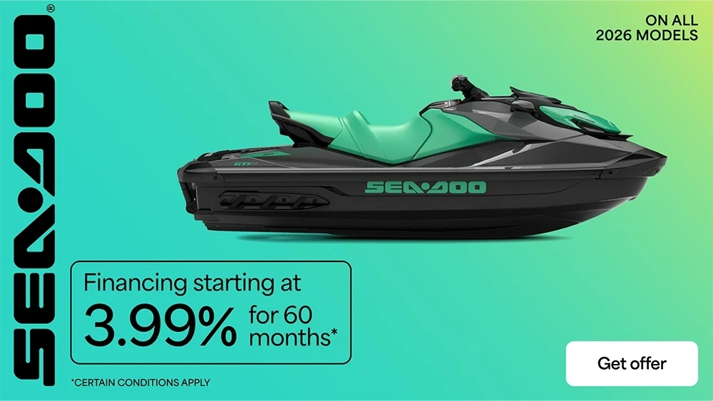 Financing starting at 3.99% for 60 months on all 2026 models alt
