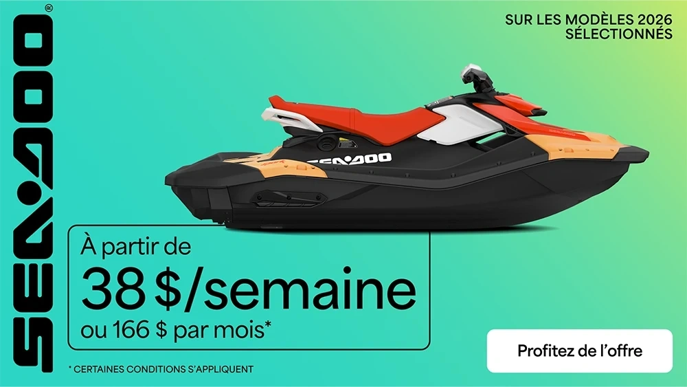 À partir de 38$/semaine ou 166$ par mois sur les modèles 2026 sélectionnés alt