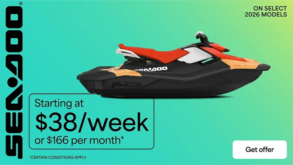 Starting at $38/week or $166 per month on select 2026 models