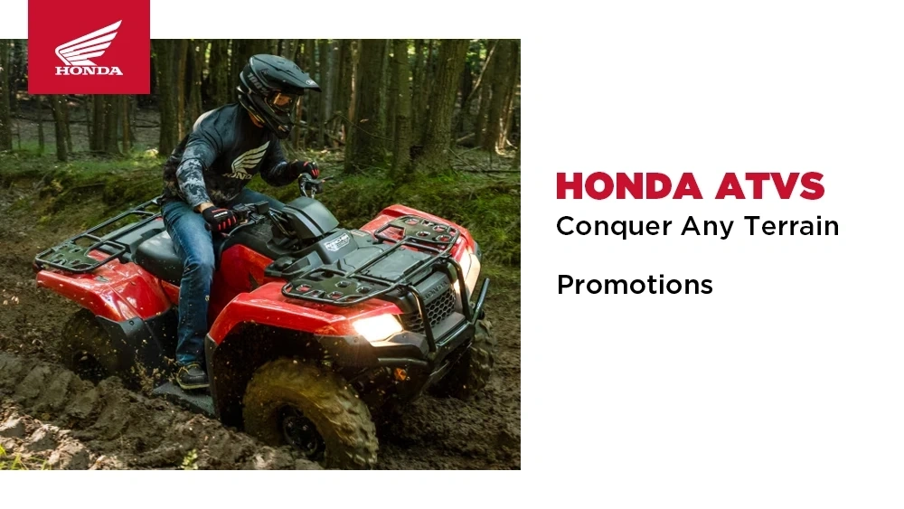 Honda ATVs – Conquer Any Terrain alt